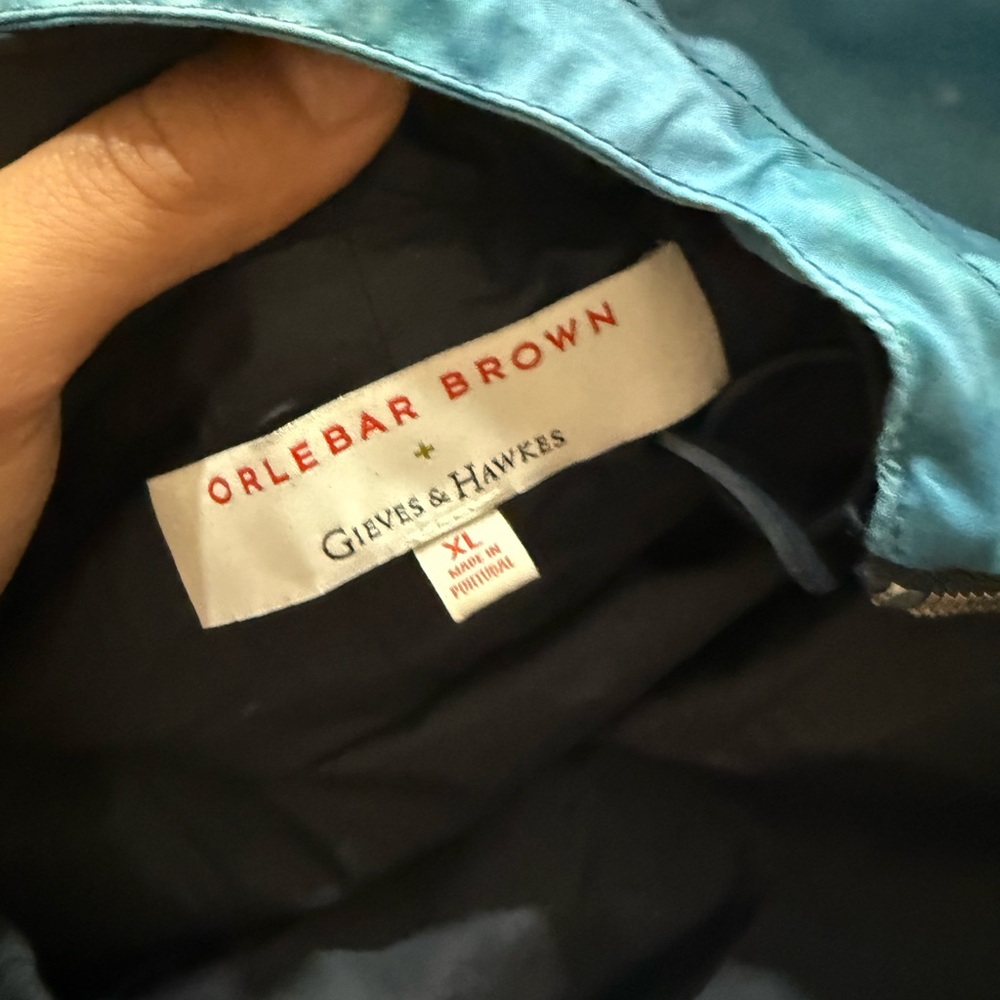 ORLEBAR BROWN zip up sweater.